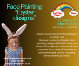 Easter face painting designs workshops, Sat 8th March, 2026, Telford
