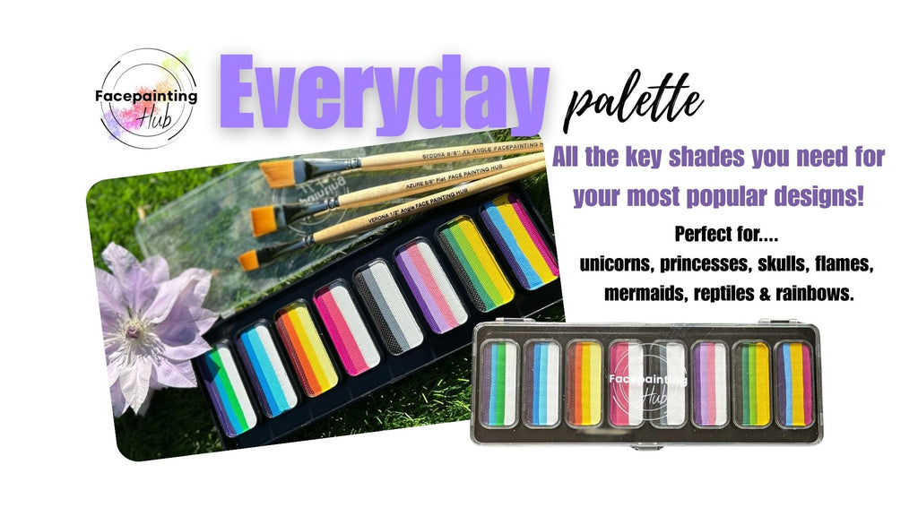 The Face painting hub palettes