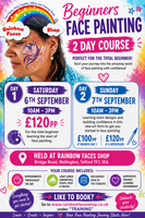 Beginners at face painting workshop