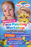 Beginners at Face painting 10th May
