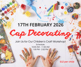 Children's Cap decorating workshop
