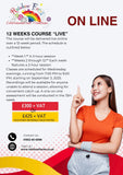 Online 12 week course + 1 week assessment