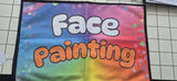 Face painters flannels and towels