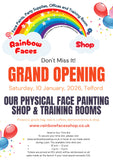 Rainbow Faces Ltd Shop Open day
