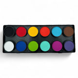 Essentials face painting products palettes
