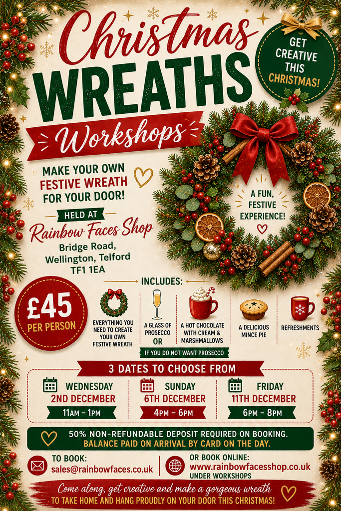 Christmas wreath making workshops