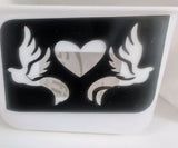 Glitter tattoos stencils
