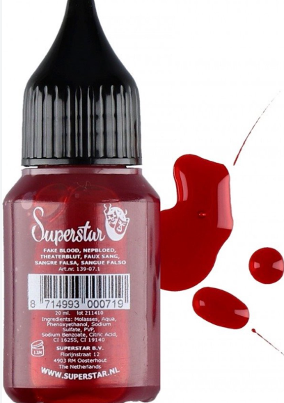 Superstar Fake Blood clean thin  20ml