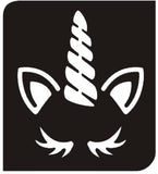 Glitter tattoos stencils