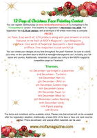 MOFA 12 days of Christmas Face paint Comp